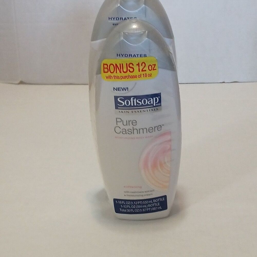2x Softsoap Pure Cashmere Softening Body Wash 1-18Oz-1-12oz Bonus DISCONTINUED - Picture 16 of 16